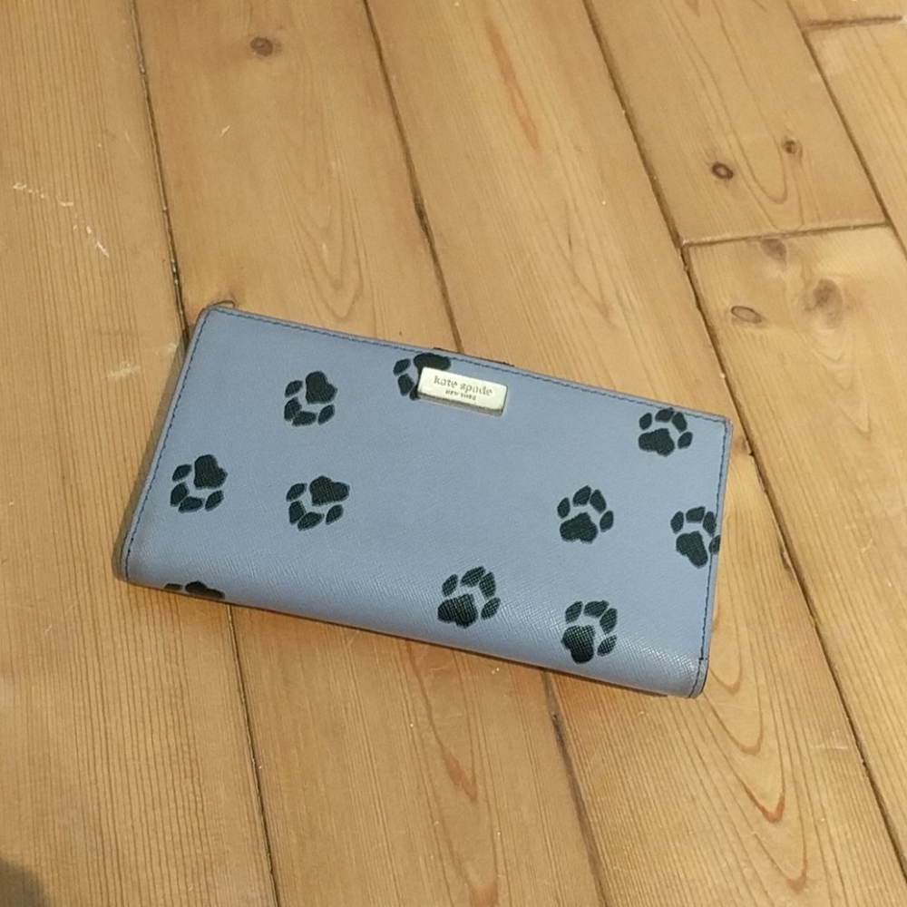 Kate Spade Paw Print Stacy Wallet
